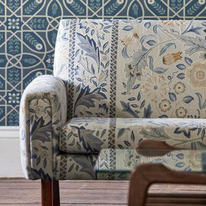 Möbelstoff / Gardinen / Rollo / Blumenmuster