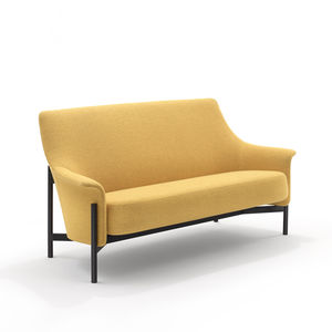 modernes Sofa / Stoff / Objektmöbel / 2 Plätze