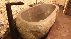 ovale Badewanne