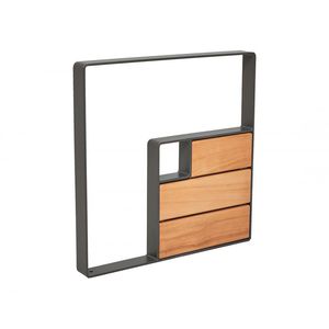 Fahrradständer / verzinkter Stahl / aus lackiertem Stahl / Holz / für öffentliche Bereiche
