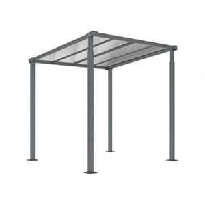 Polycarbonat-Überdachungen-Fahrradüberdachung / Stahl