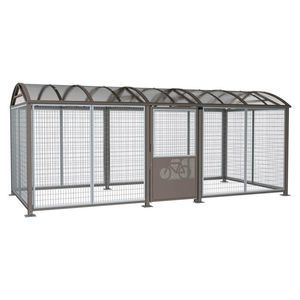gesicherter Fahrradunterstand 1