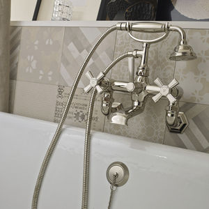 Zweigriffmischer für Badewanne 1