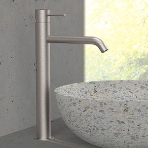 Einhebelmischer für Waschtisch / Edelstahl / für Badezimmer / 1-Loch