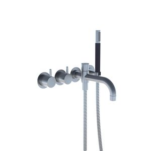 Zweigriffmischer für Badewanne