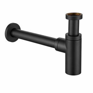 Syphon für Waschbecken / Metall 1