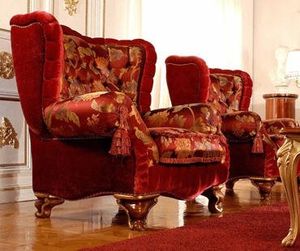 Stilsessel / Stoff / Bergère -Stil