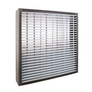 Lüftungsgitter / extrudiertes Aluminium 1
