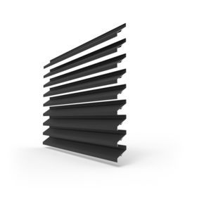 Fassadenverkleidung aus Aluminium 1