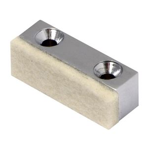 Türstopper aus verchromtem Messing