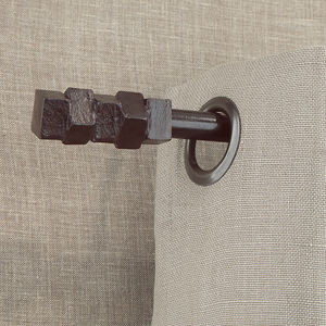 Bronze-Gardinenstange