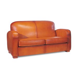 klassisches Sofa / Stoff / Leder / Objektmöbel