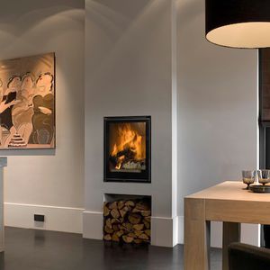 Holzkamin - UNILUX-6 265 - Bellfires - modern / Ecken / geschlossene