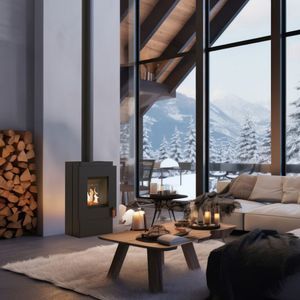 Holzkamin 1