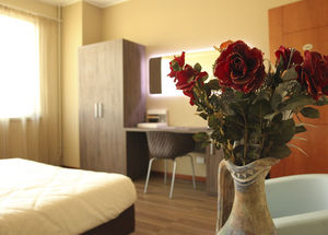 modernes Hotelzimmer