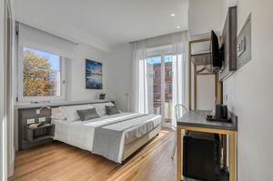 modernes Hotelzimmer 1