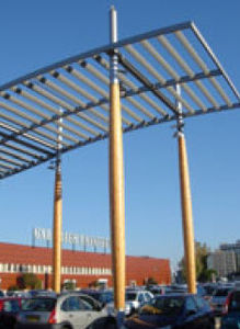 Holzpfeiler 1