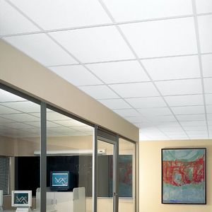 Abgehängte Decke / Mineralfaser / Fliesen / Akustik / flammenhemmend
