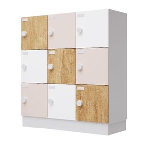 Holz-Garderobenschrank