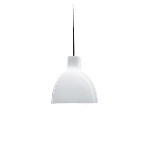 Hängelampe / modern / Edelstahl / Glas