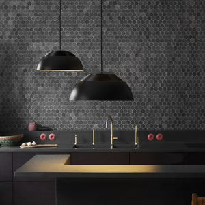 Hängelampe / modern / Aluminium / Stahl