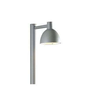 moderner Leuchtpoller / Aluminium / aus Acryl / LED