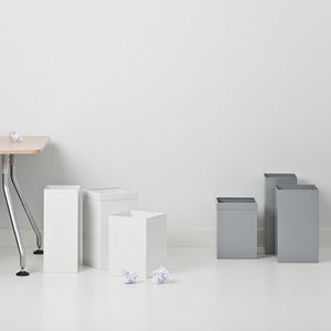 Stahl-Papierkorb