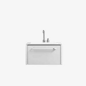 hängender Waschtisch-Unterschrank / Edelstahl / modern / Schubladen