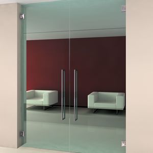 Scharnier für Glastür