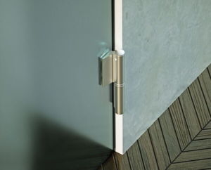 Scharnier für Glastür