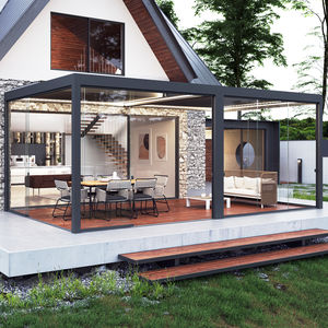 angebaute Pergola
