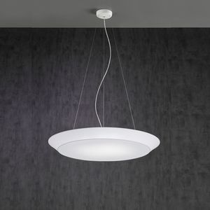 Hängelampe / modern / Leinen / LED