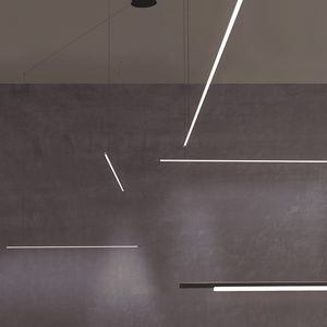 Hängelampe / modern / Aluminium / Polycarbonat