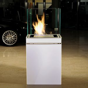 rechteckige Bioethanol-Brennkammer