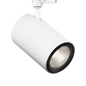 LED-Schienenleuchte / rund / Metall / Objektmöbel