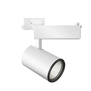 LED-Schienenleuchte / rund / Metall / Objektmöbel