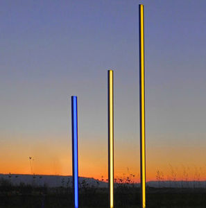moderne Leuchtsäule 1