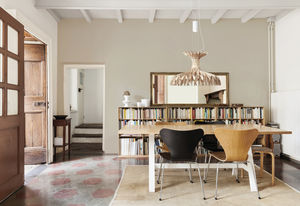 Hängelampe / modern / Holz / LED