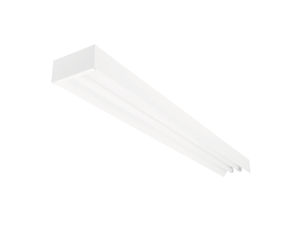 Hängeleuchte / fluoreszierend / linear / Aluminium