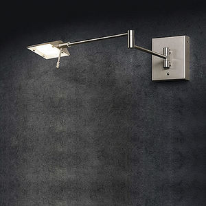 moderne Wandleuchte / Metall / LED / zum Lesen