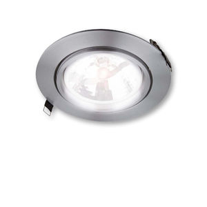 Einbaudownlight / Halogen / rund / Metall