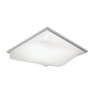 Leuchte für Deckeneinbau / LED / quadratisch / Stahlblech
