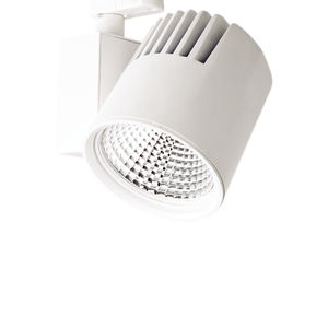 LED-Schienenleuchte / rund / Aluminium / Aluminiumguss