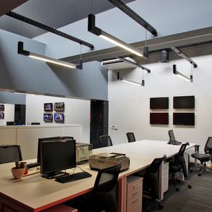 Hängeleuchte / LED / linear / extrudiertes Aluminium