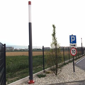 moderne Leuchtsäule