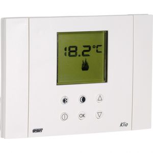 programmierbares Thermostat / digital / wandmontiert / für Heizungen