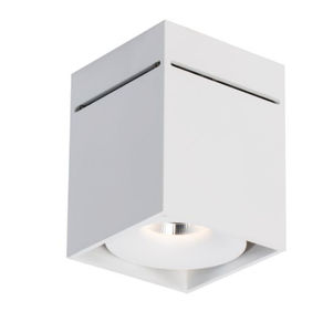 Downlight für Aufbau / LED / quadratisch / Aluminium