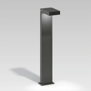 moderner Leuchtpoller / Aluminium / LED / IP65