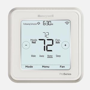 digitales Thermostat / wandmontiert / für Heizungen / Akku