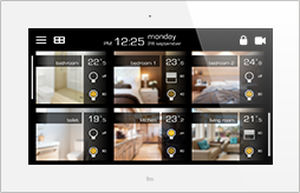 Touchscreen für Hausautomationssystem